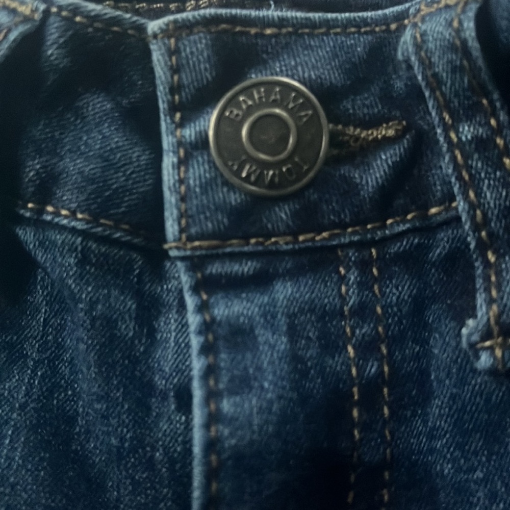 Tommy Bahama Girls Dark Blue Denim Jeans Size 10 - Picture 3 of 9